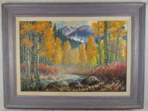 Ben Turner Painting "Colorado Aspen"