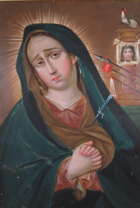 Retablo - Our Lady of Sorrows