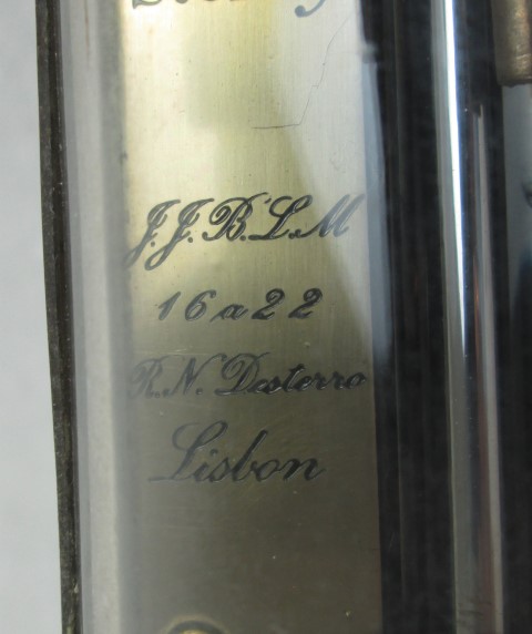 R.N. Desterro Brass Ship Barometer