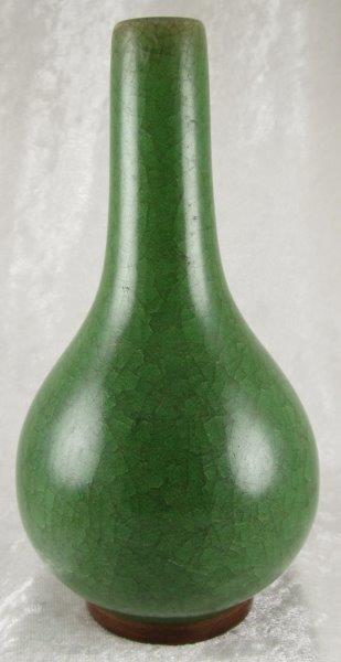 Green Japanese Vase